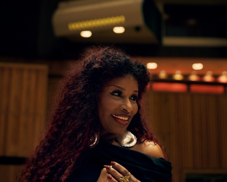 Chaka Khan posing ahead of the 29th edition of an iconic festival which she is the mastermind of.