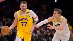 Luka Doncic Makes His Lakers Debut in Blowout Win Over The Utah Jazz