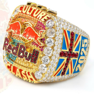 Exclusive rings are being made in celebration of Red Bull Culture Clash