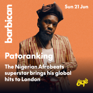 Patoranking to Headline Africa Oyé Showcase at the Barbican